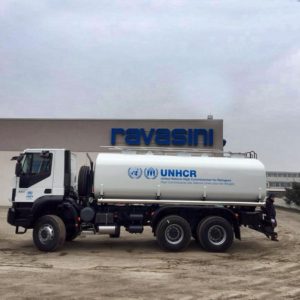 UNHCR water tank for truck