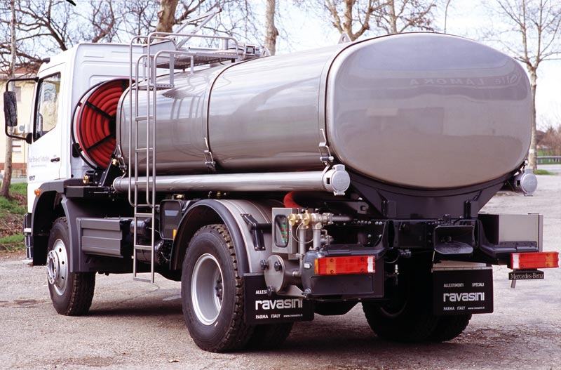 Water tanker for truck