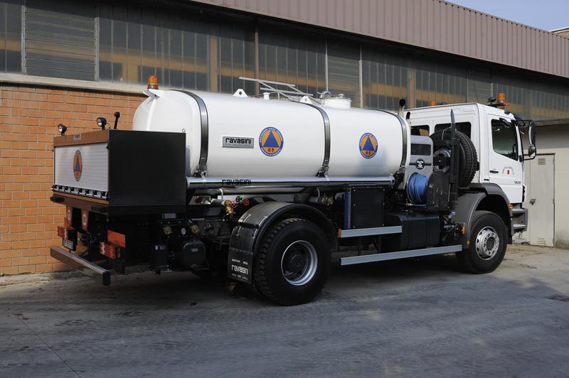 water tanker for truck | italian civil defense