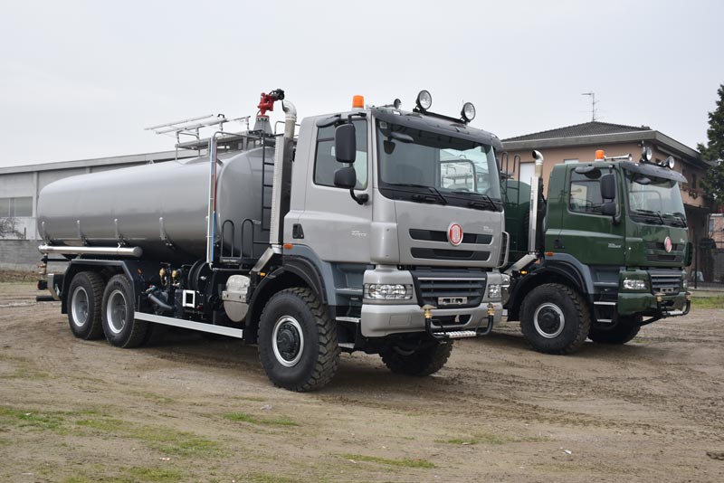 Water tanker for truck